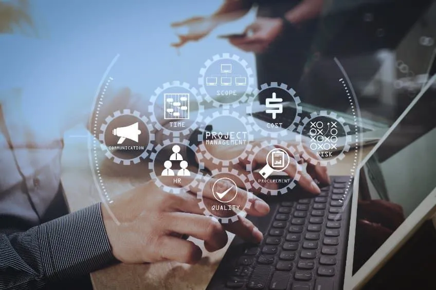 Kalender mit Meilensteinen